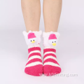 Indoor Sleep Soft Fluffy Bed Socks